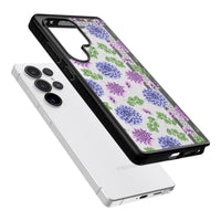 Purple Dahlias Floral