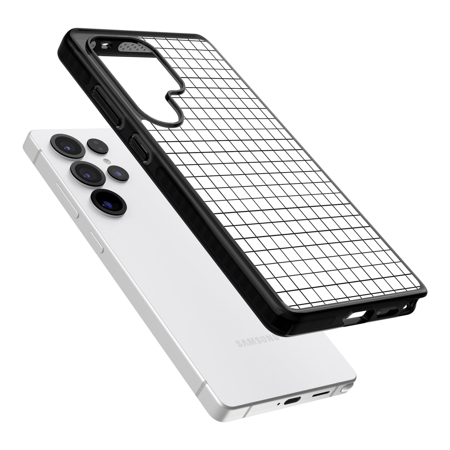 Grille noire minimale