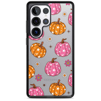 Motif de citrouilles Fleurs et Étoiles