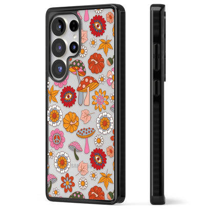 Motif d'automne groovy