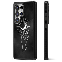 Hand Holding Celestial Moon