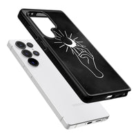 Hand Holding Celestial Moon