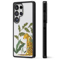 Grand motif de chat de la jungle