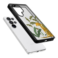 Grand motif de chat de la jungle