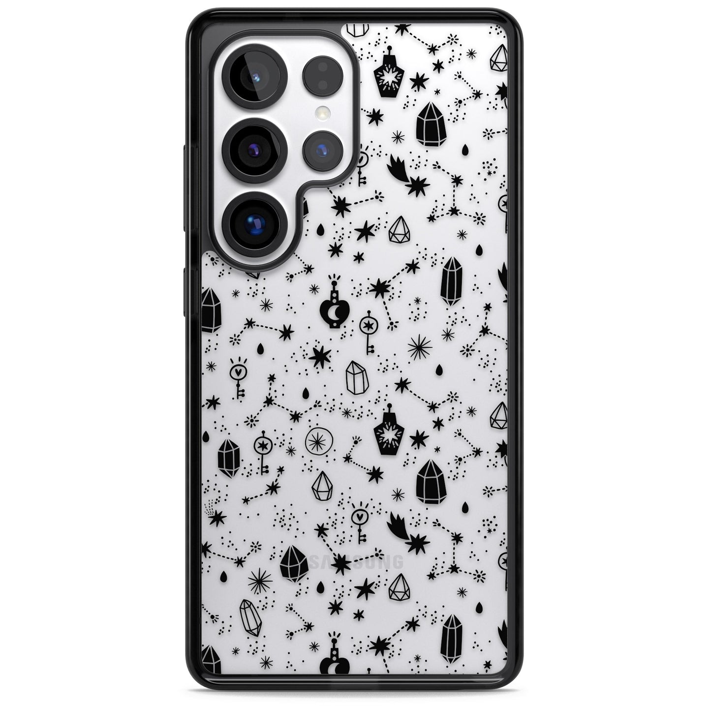 Black Cosmic Crystal