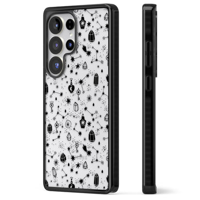 Black Cosmic Crystal