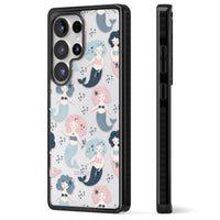 Pastellfarbene Meerjungfrauen