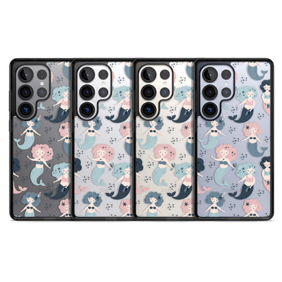 Pastellfarbene Meerjungfrauen