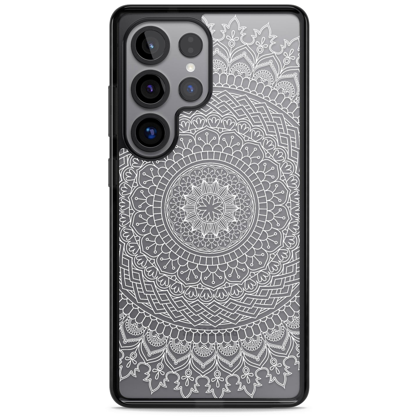 Intricate White Mandala