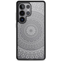 Intricate White Mandala