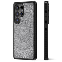 Intricate White Mandala