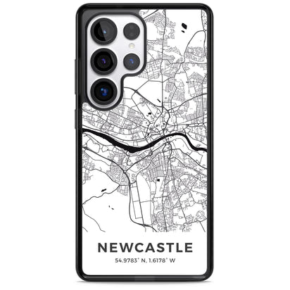 Stadtplan von Newcastle