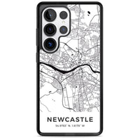 Stadtplan von Newcastle
