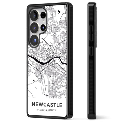 Stadtplan von Newcastle