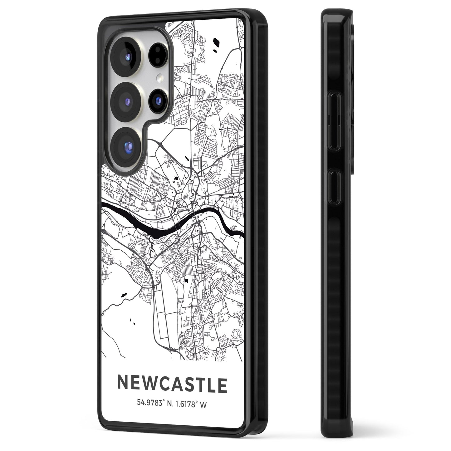 Stadtplan von Newcastle