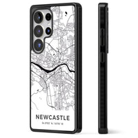 Stadtplan von Newcastle