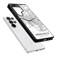 Stadtplan von Newcastle