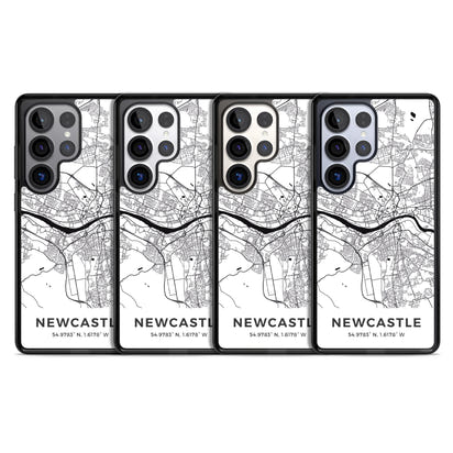 Stadtplan von Newcastle