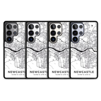 Stadtplan von Newcastle