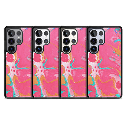 Vibrant Marbled Paper