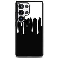 Melted Effect: White & Black