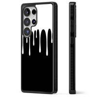 Melted Effect: White & Black