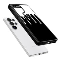 Melted Effect: White & Black