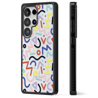 Motif rétro Memphis