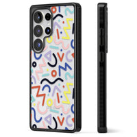 Motif rétro Memphis