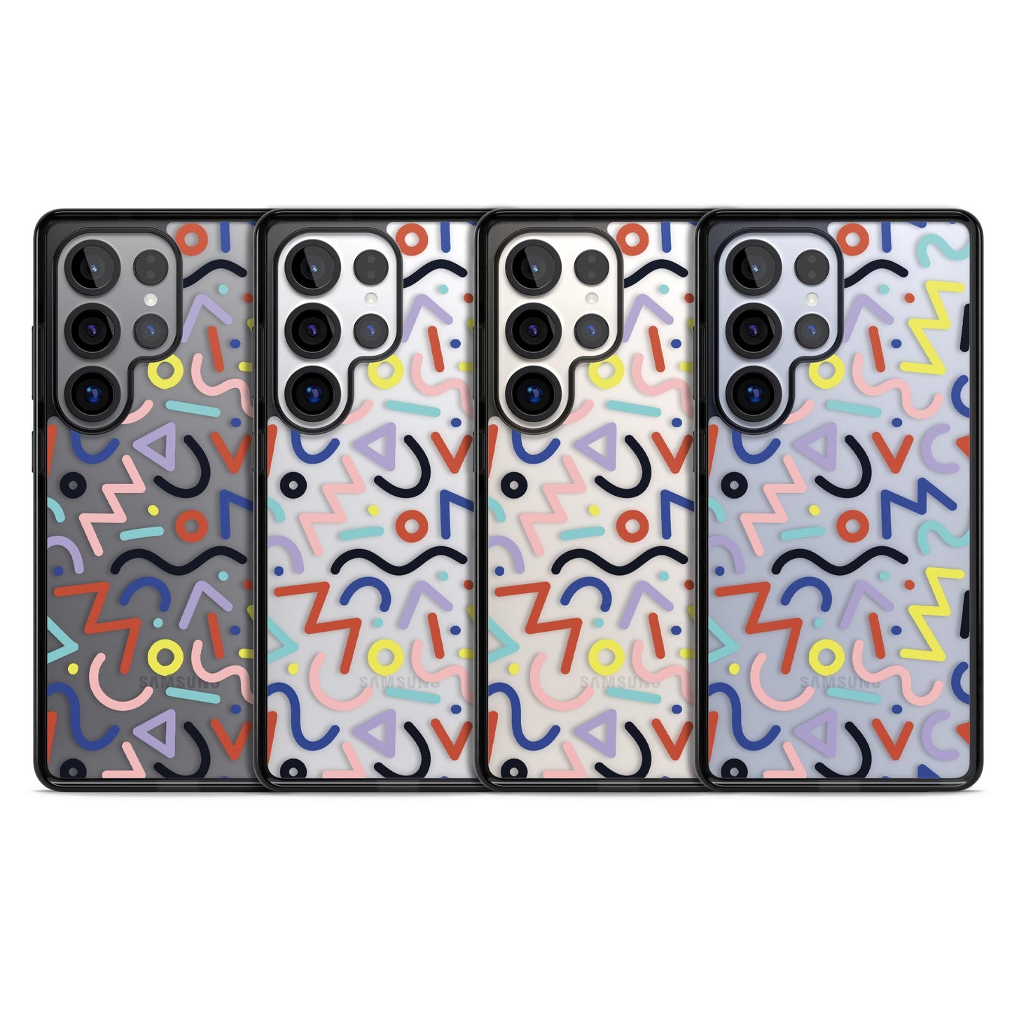 Motif rétro Memphis