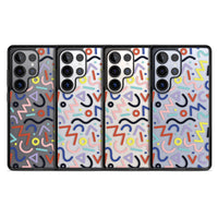 Motif rétro Memphis