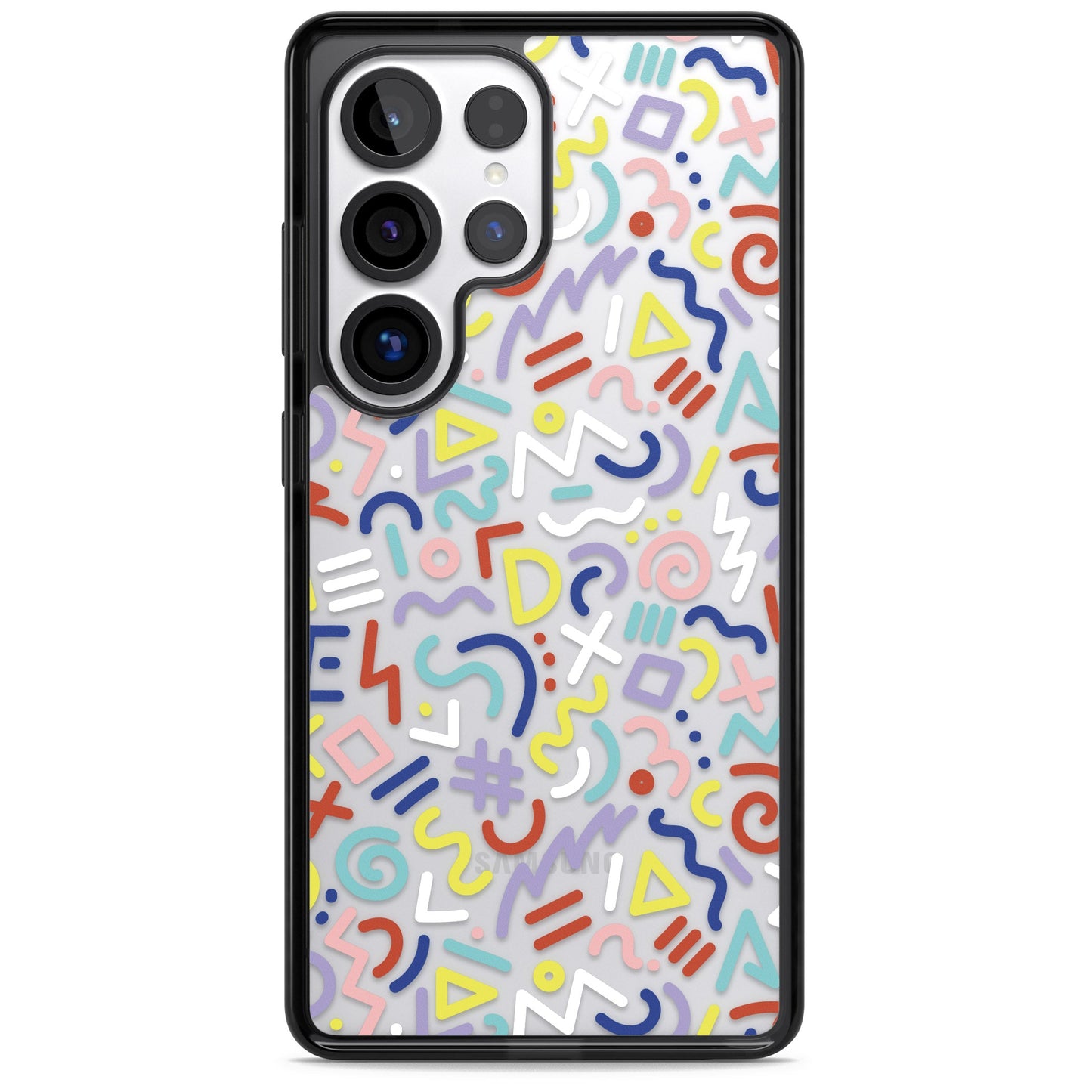 Motif rétro coloré