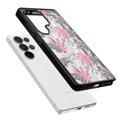 Rosa-weiße tropische Tiger