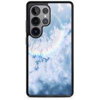 Pastellfarbener Regenbogenhimmel