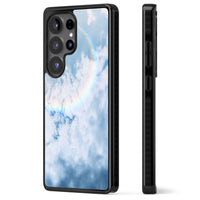 Pastellfarbener Regenbogenhimmel