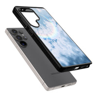 Pastellfarbener Regenbogenhimmel