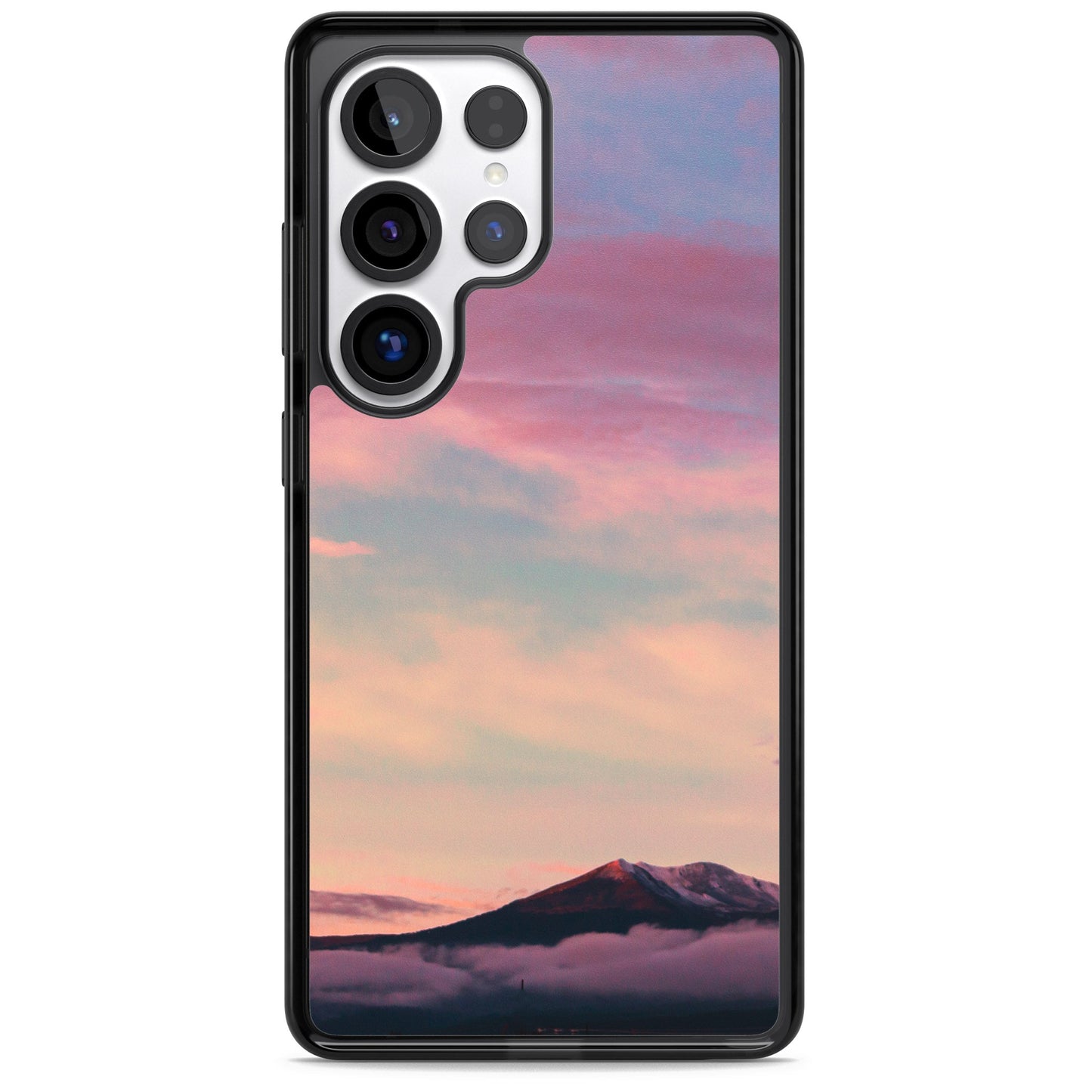 Pastel Mountain Sunset