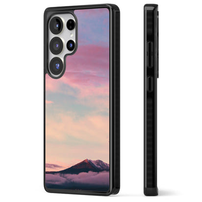 Pastel Mountain Sunset