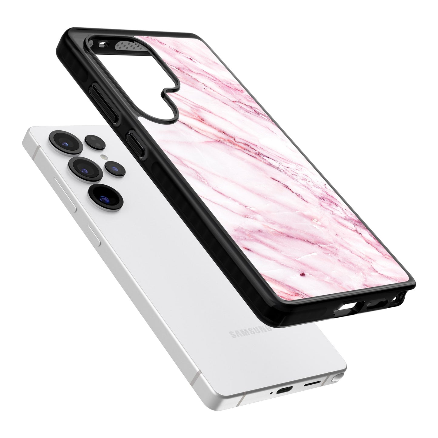 White Pink Onyx Marble