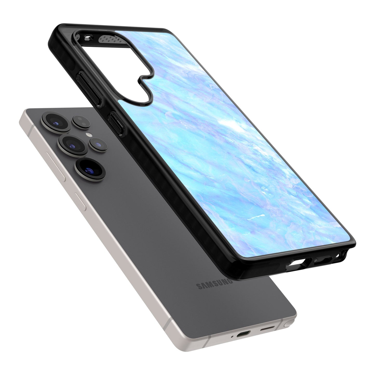 Iridescent Crystal Marble