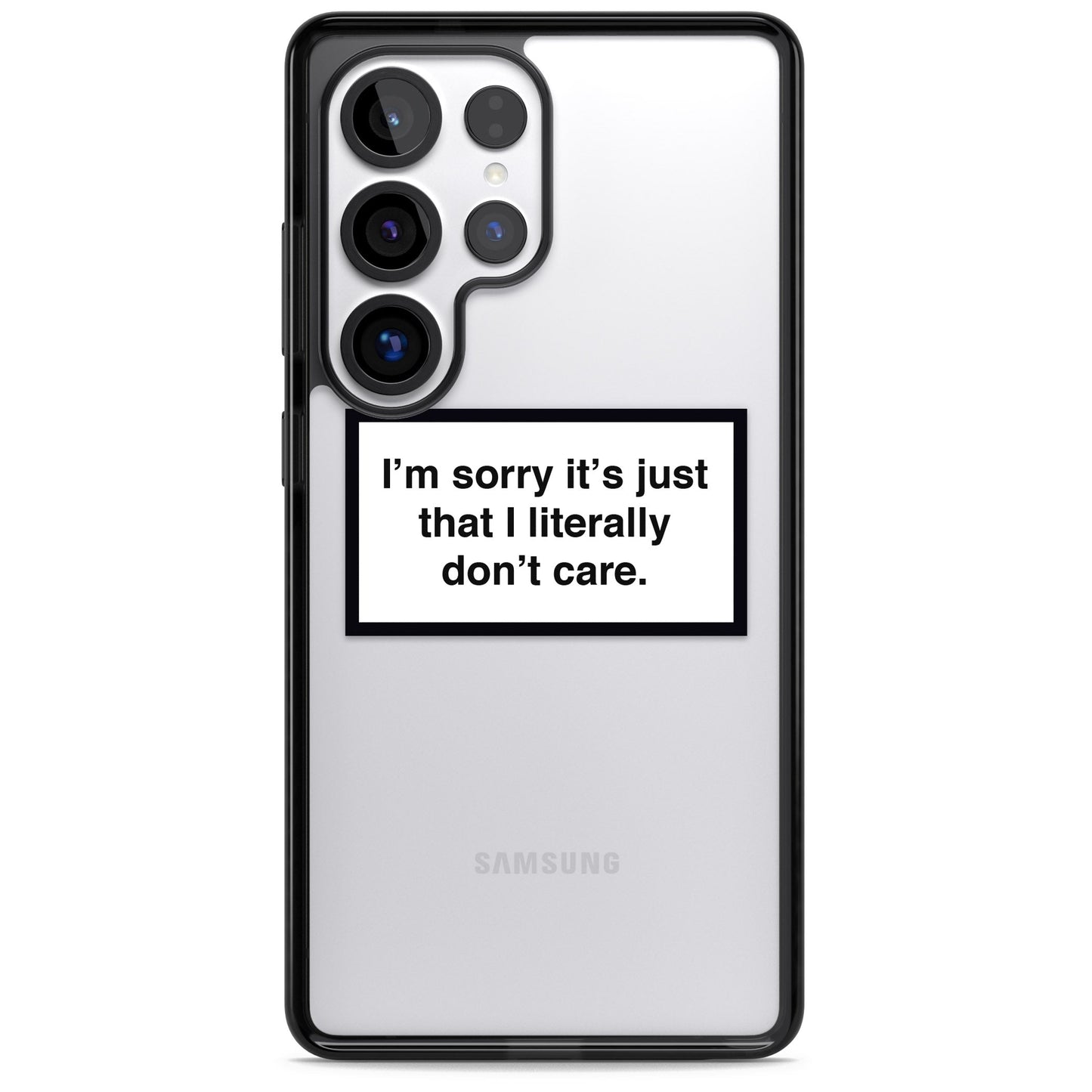 Literally Don'T Care