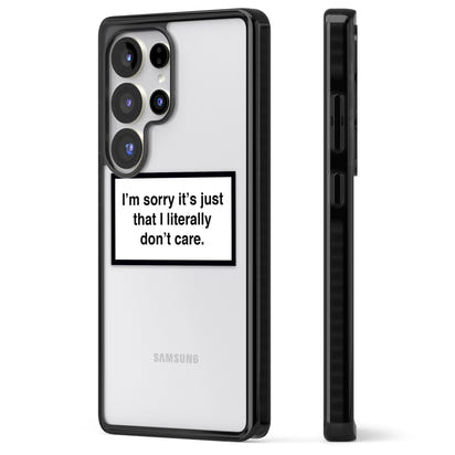 Literally Don'T Care