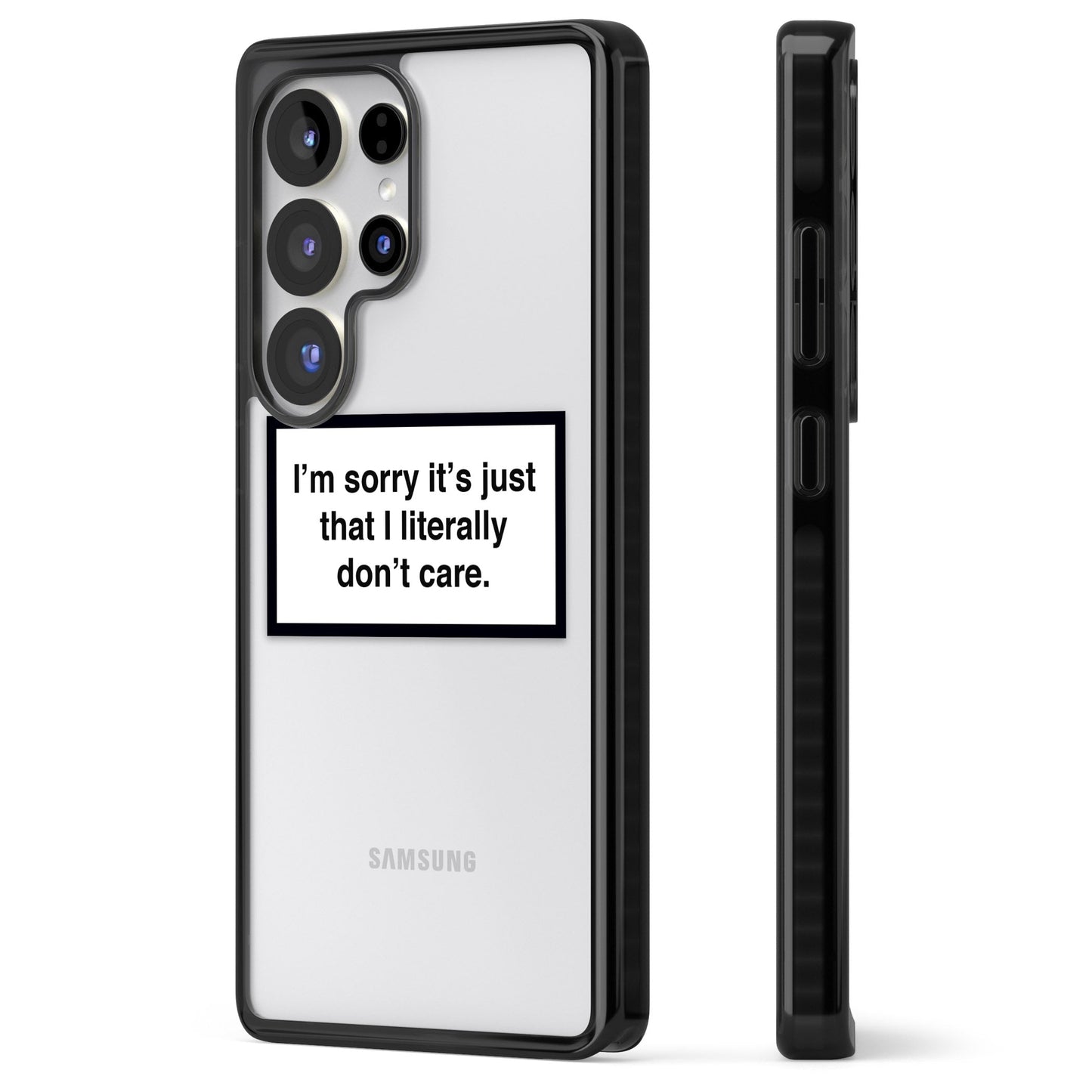 Literally Don'T Care