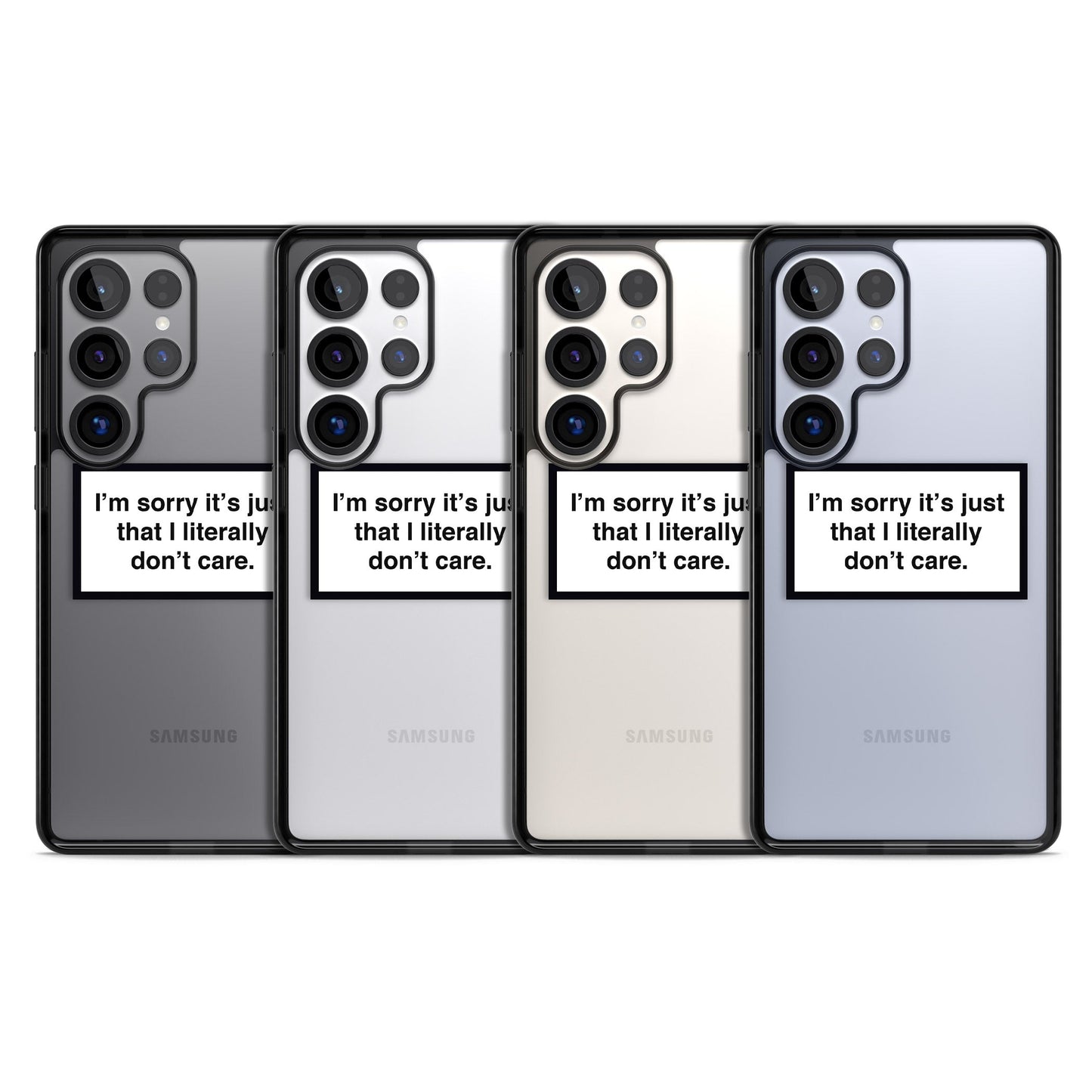 Literally Don'T Care