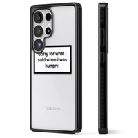 Sorry For What I Said