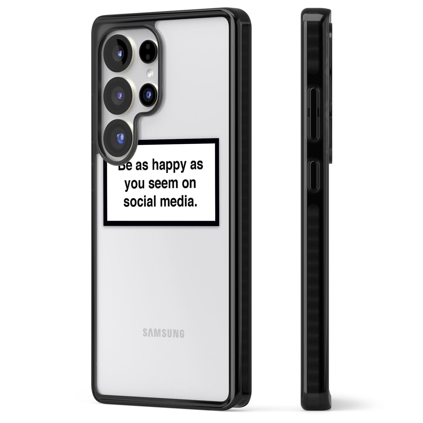 Heureux sur les réseaux sociaux