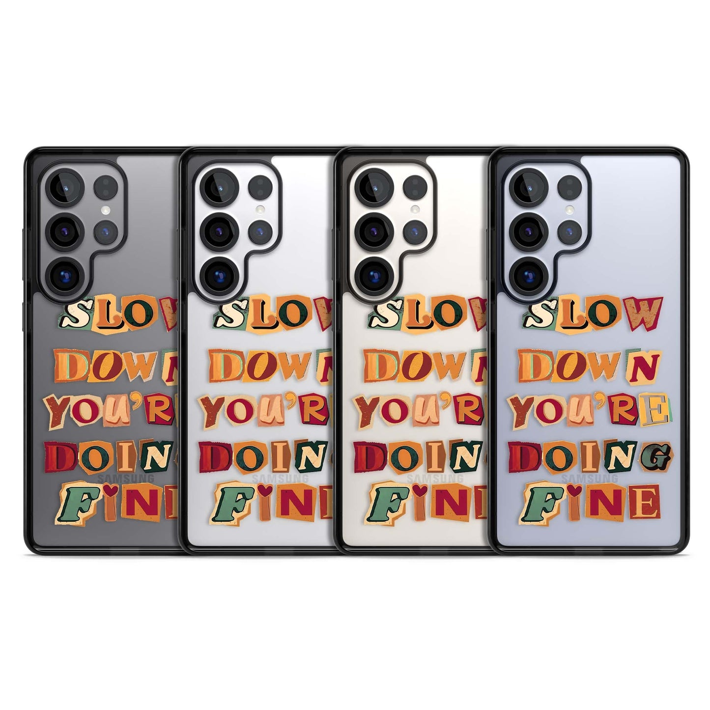 Slow Down You're Doing Fine