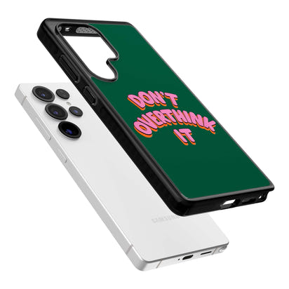 N'y réfléchissez pas trop.