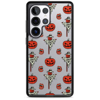 Retro Red Pumpkins & Scarecrows