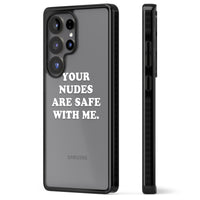 Vos photos nues sont blanches et sûres